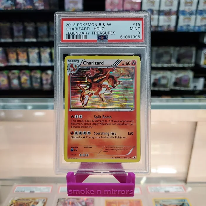 Charizard – Black & White: Legendary Treasures: PSA 9