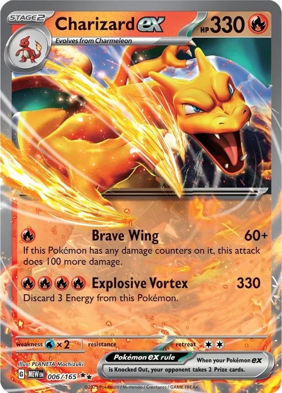 Charizard ex (006/165) (MEW)