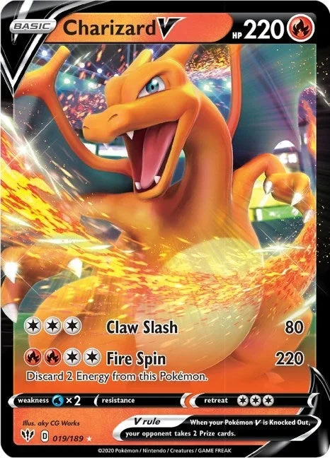 Charizard V (019/189) (SWSH03)