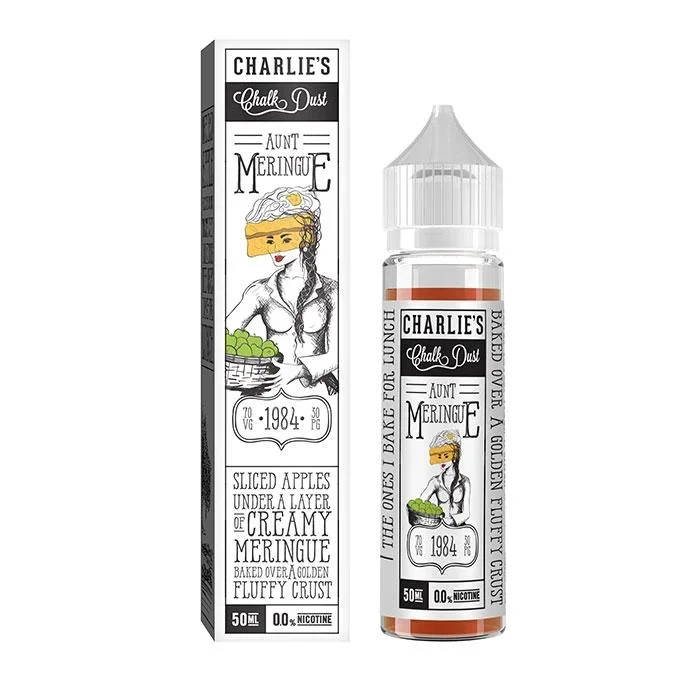 Charlie’s Chalk Dust – Aunt Meringue 50ml Short Fill E-Liquid