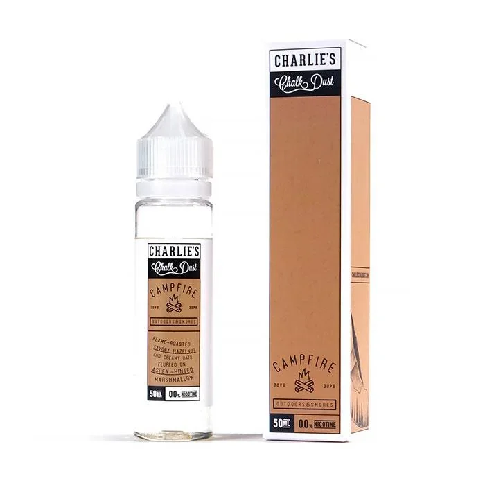 Charlie’s Chalk Dust – Campfire 50ml Short Fill E-Liquid