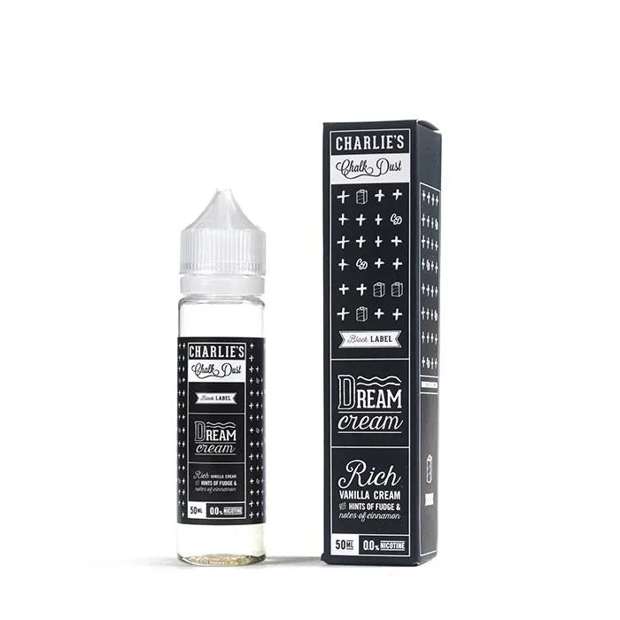 Charlie’s Chalk Dust – Dream Cream 50ml Short Fill E-Liquid
