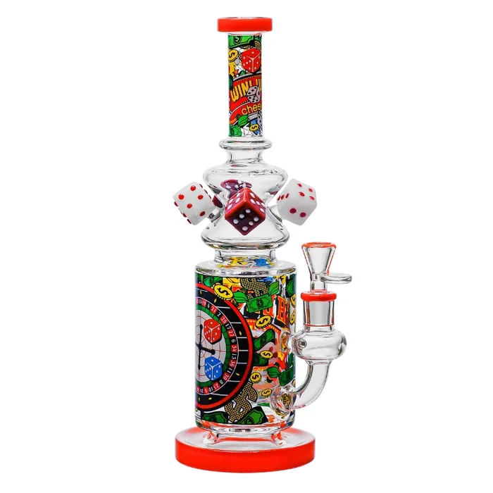 Cheech – 13″ Feeling Lucky Glass Bong