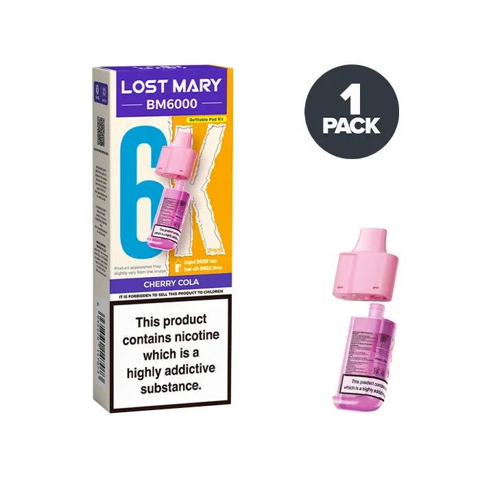 Cherry Cola Lost Mary BM6000 Refill Pack