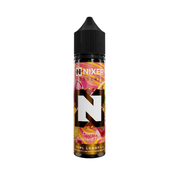 Cherry Custard Tart 30ml Longfill Concentrate by Nixer
