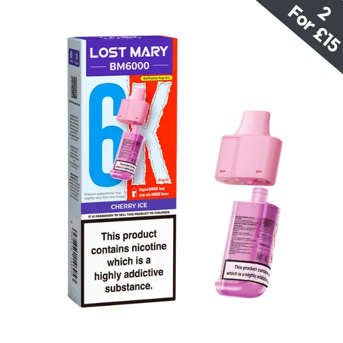 Cherry Ice – Lost Mary BM6000 POD