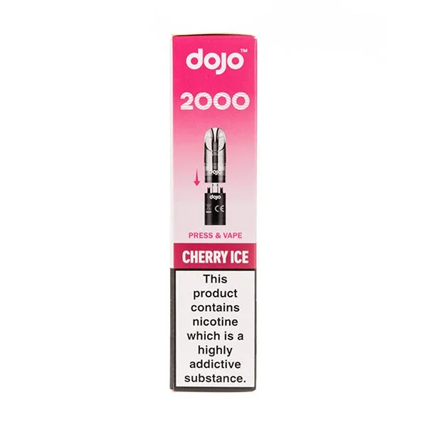 Cherry Ice Dojo Blast 2000 Go Prefilled Pod + Refill by Vaporesso