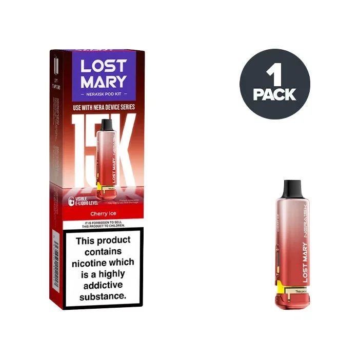 Cherry Ice Lost Mary Nera 15K Refill Pack