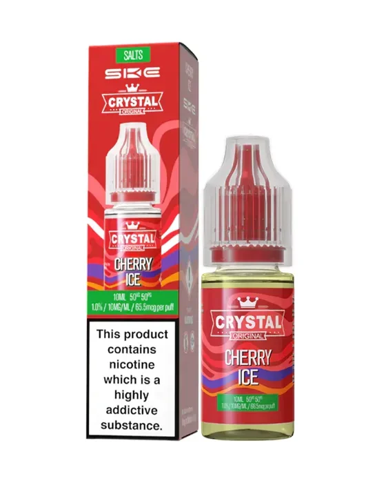 Cherry Ice Nic Salt E-Liquid – Crystal Original