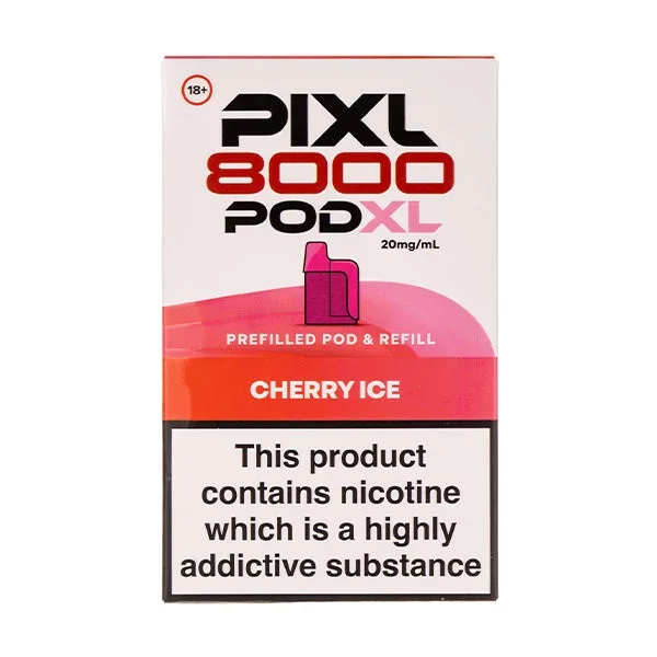 Cherry Ice Pixl 8000 Prefilled Pod + Refill by Pixl