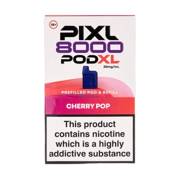 Cherry Pop Pixl 8000 Prefilled Pod + Refill by Pixl