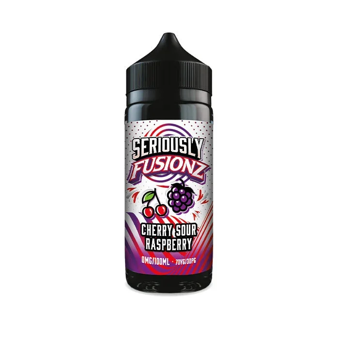 Cherry Sour Raspberry 100ml Shortfill E-Liquid by Seriously Fusionz