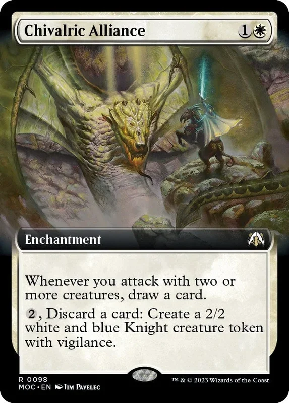 Chivalric Alliance (Extended Art) (98) (MOC)