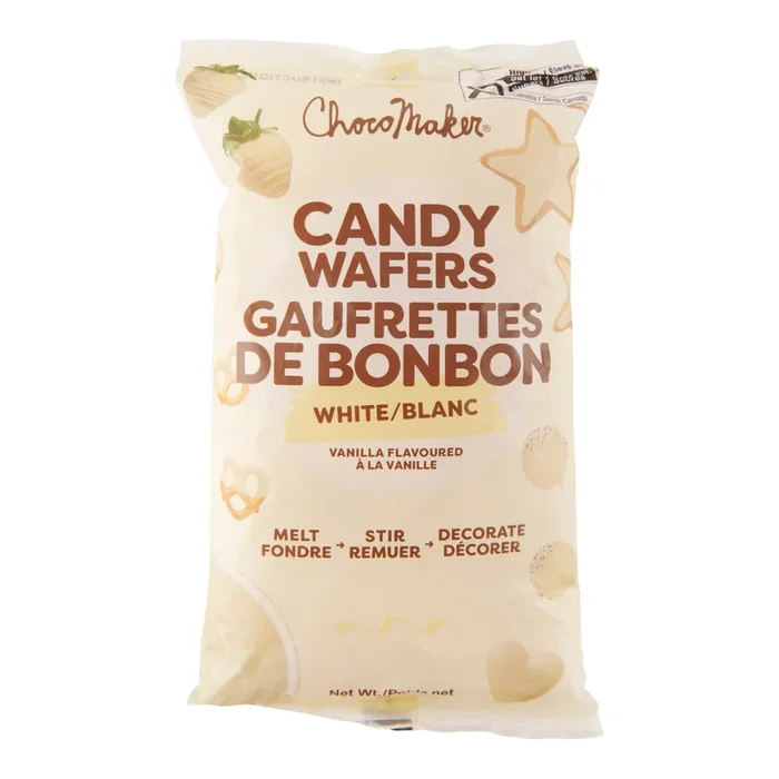 Choco Maker White Chocolate Candy Wafers, 340 g