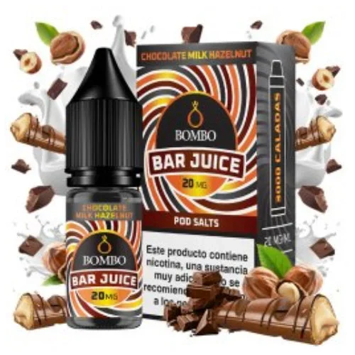 Chocolate Milk Hazelnut 10ml (Sales de nicotina) (Bar Juice by Bombo)
