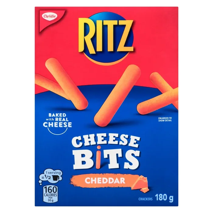 Christie Ritz Cheddar Cheese Bits, 180 g
