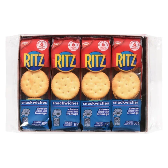 Christie Ritz Craquelins Saveur de Fromage, Emballage de 8, 38 g