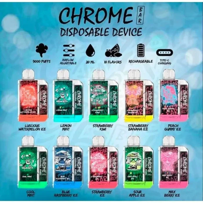 Chrome Bar 9000 Vape