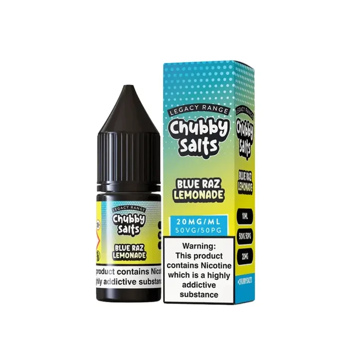 Chubby Blue Raz Lemonade 10ml Nic Salt E-liquid