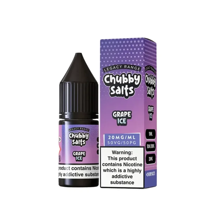 Chubby Grape Ice 10ml Nic Salt E-liquid