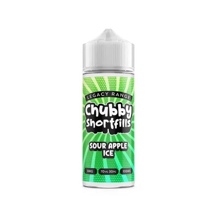 Chubby Juice Legacy Sour Apple Ice 100ml E-liquid