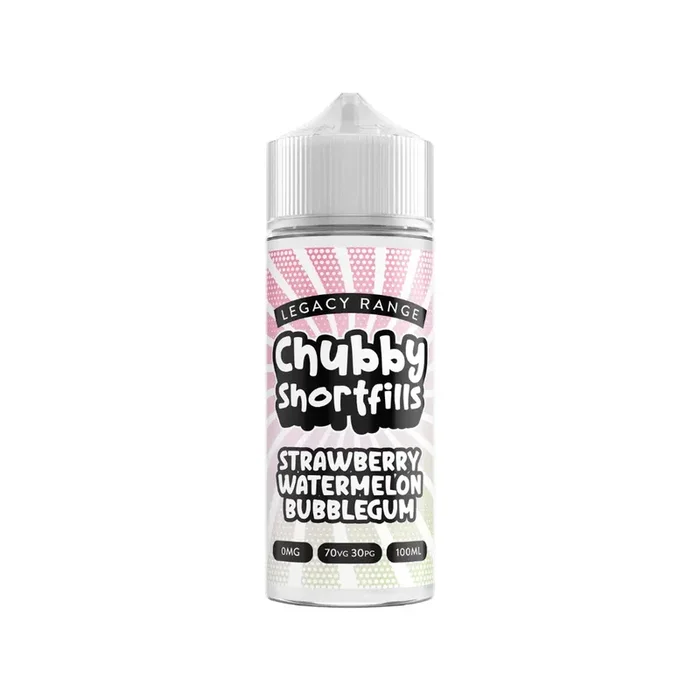 Chubby Juice Legacy Strawberry Watermelon Bubblegum 100ml E-liquid