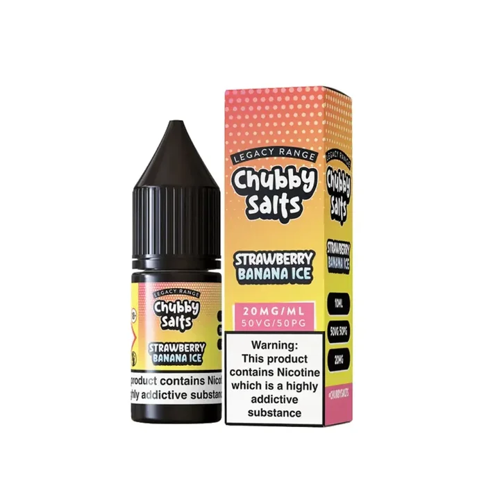 Chubby Strawberry Banana Ice 10ml Nic Salt E-liquid
