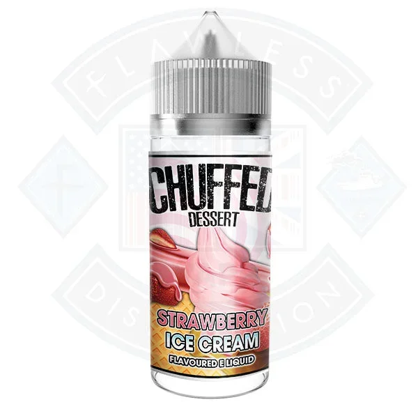 Chuffed Dessert – Strawberry Ice Cream 0mg 100ml Shortfill E-Liquid