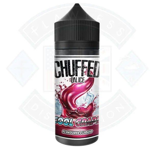 Chuffed On Ice – Cool Grape 0mg 100ml Shortfill E-Liquid