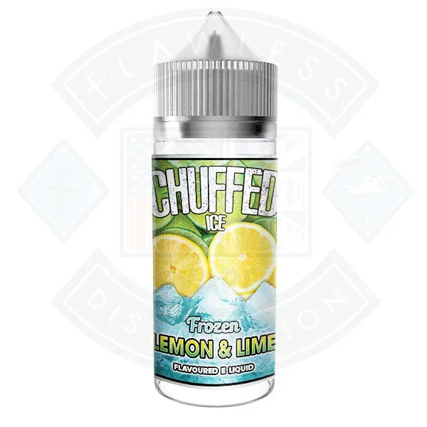 Chuffed on Ice – Frozen Lemon and Lime 0mg 100ml Shortfill E-Liquid