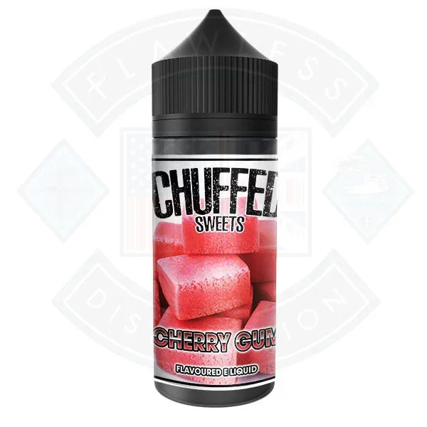 Chuffed Sweets – Cherry Gum 0mg 100ml Shortfill E-Liquid