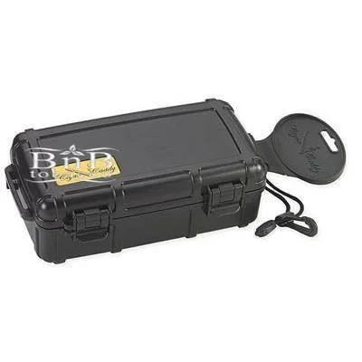 Cigar Caddy Black Travel Humidor