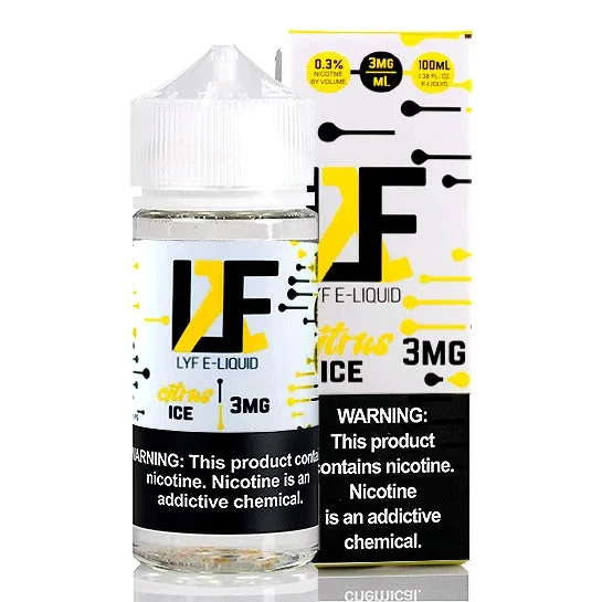 Citrus Ice – LYF E-Juice (100 ml)