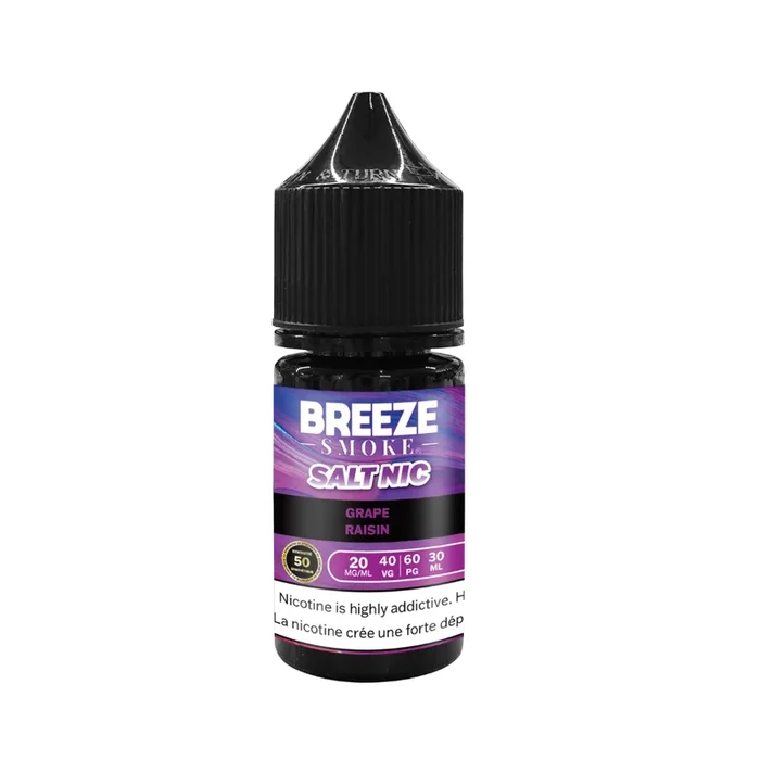 [CLEARANCE] Breeze S50 Salt Nic E-Liquid – Grape