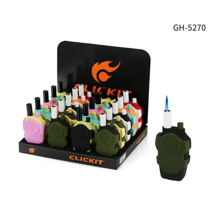 Click-It – Transponder Single Flame Torch Lighter