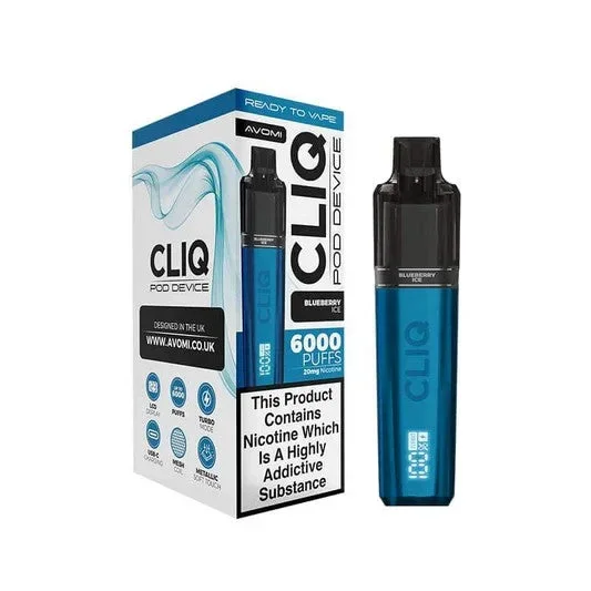 Cliq 6000 Prefilled Pod Kit