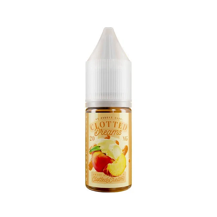 Clotted Dreams Sweet Peach Jam & Clotted Cream 10ml Nic Salt E-Liquid