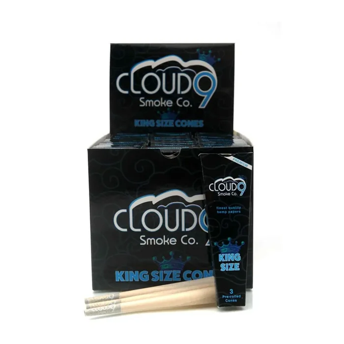 Cloud 9 Cones King Size 3pk