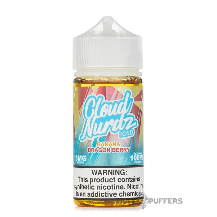 Cloud Nurdz – Iced Banana Dragon Berry 100mL