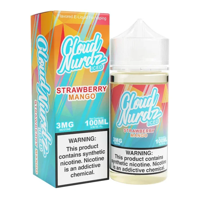 Cloud Nurdz – Iced Strawberry Mango 100ml