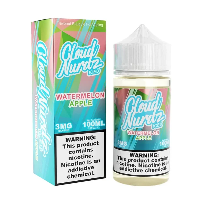 Cloud Nurdz – Iced Watermelon Apple 100ml