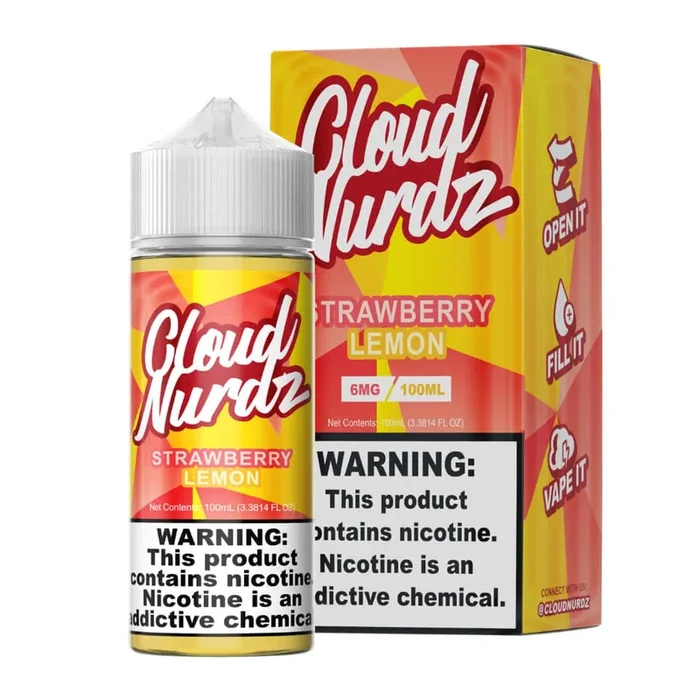 Cloud Nurdz – Strawberry Lemon 100ml