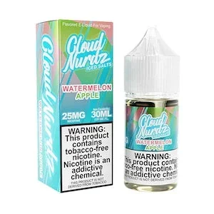 Cloud Nurdz Salts Watermelon Apple ICED