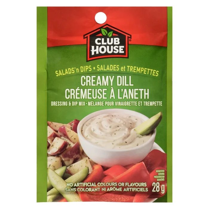 Club House Creamy Dill Dressing & Dip Mix, 28-g