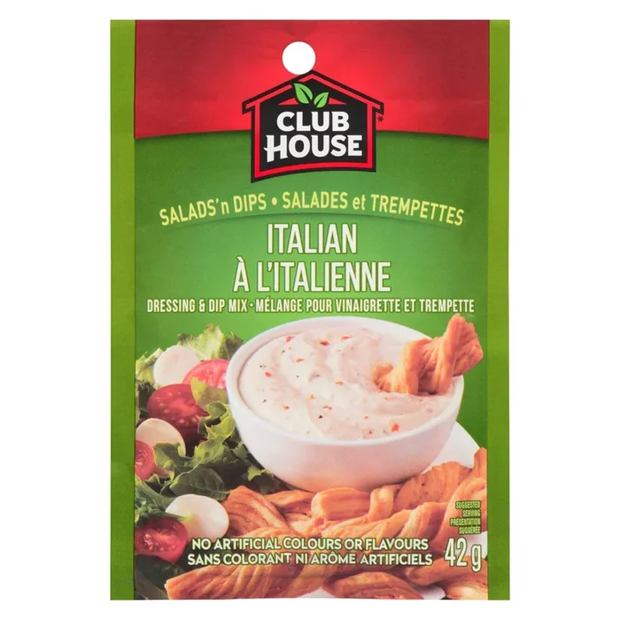 Club House Dressing & Dip Mix Italian, 42 g