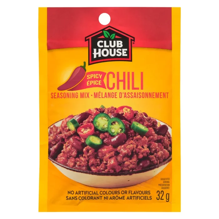 Club House Hot n’ Spicy Chilli Seasoning Mix – 32g