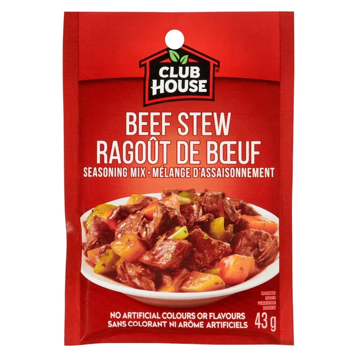 Club House Seasoning Mix Beef Stew – 43g