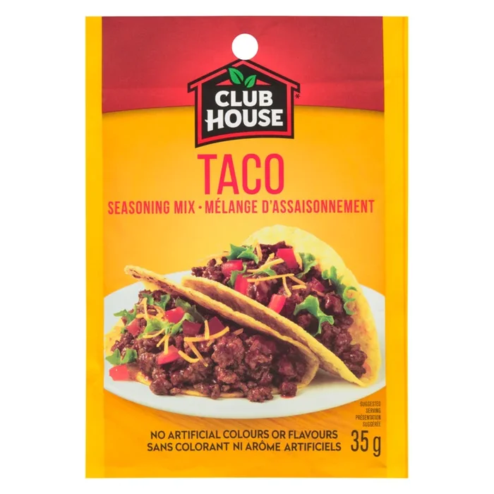 Club House Seasoning Mix Taco, 35g