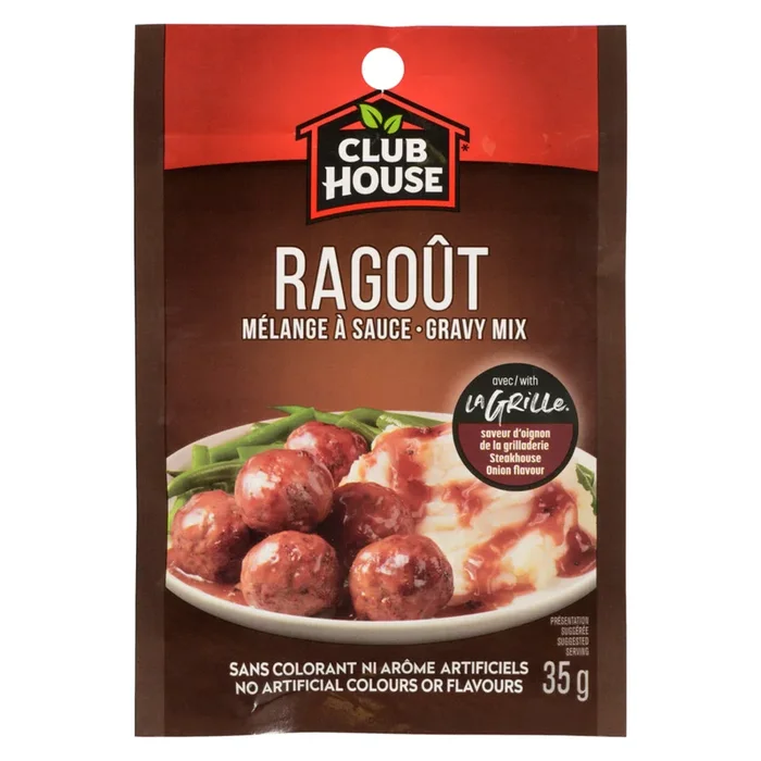 Club House Steakhouse Onion Flavour Gravy Mix, 35-g