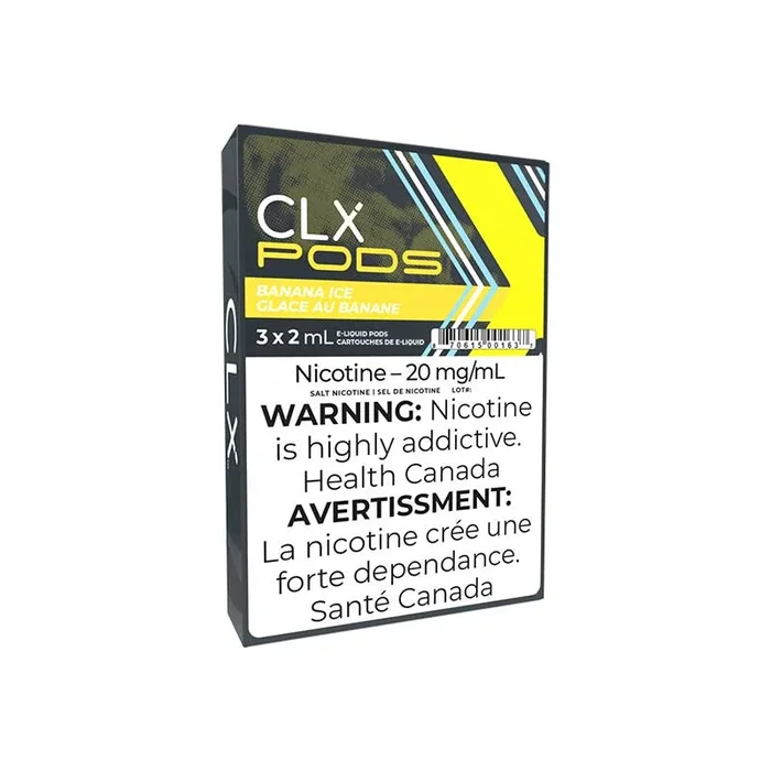 CLX Pods – STLTH Compatible – Banana Ice